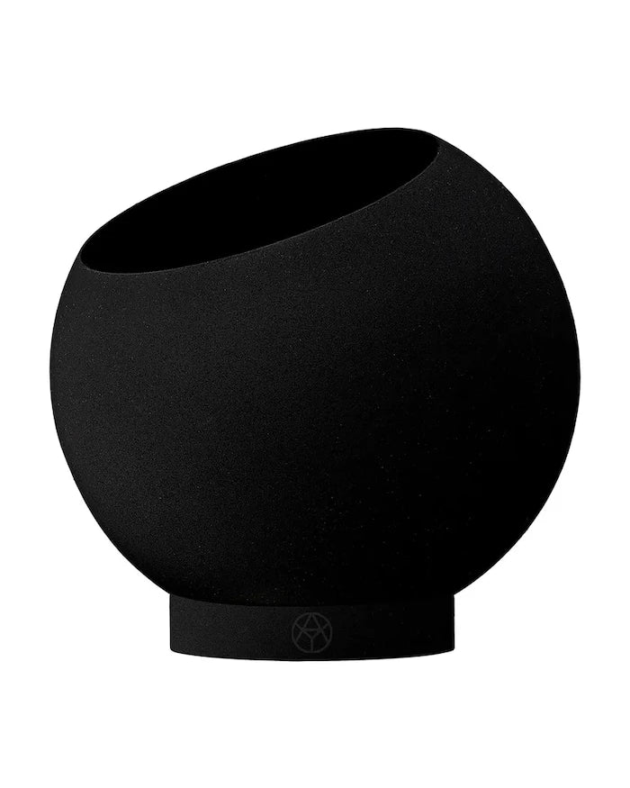 AYTM декоратив Saksı Kapağı Paslanmaz Çelik 17 x 15,4 cm