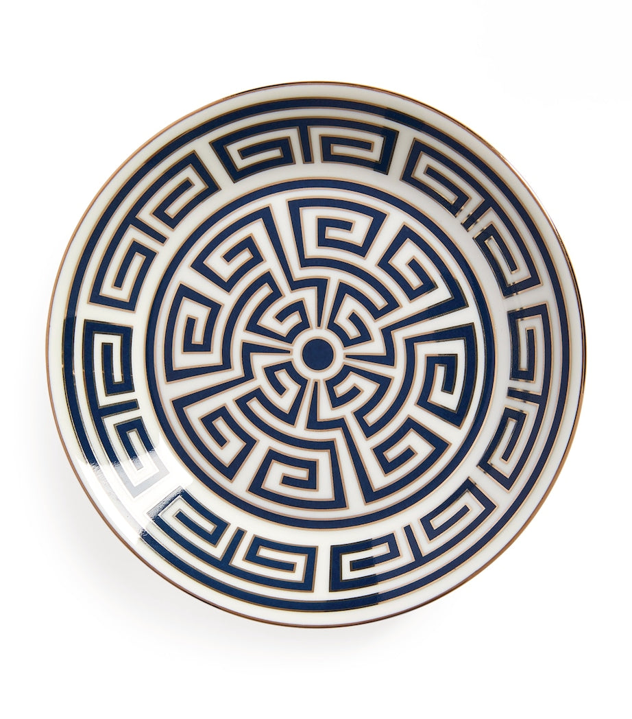 GINORI 1735 Porcelain Labirinto Zaffiro Tea Saucer (13.5cm)