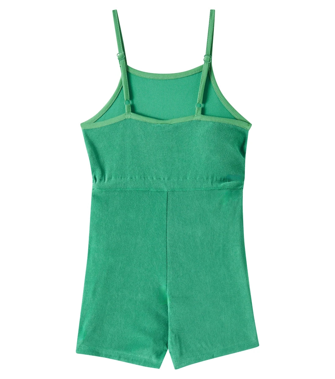 Jellymallow - Apple cotton-blend playsuit
