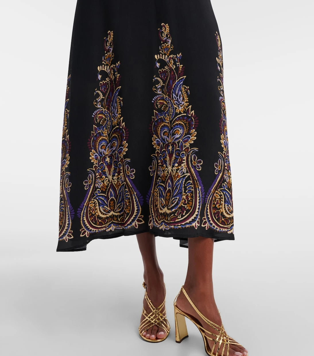 Etro - Paisley midi dress