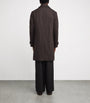 Brown Wool Overcoat