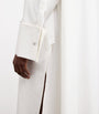 Cotton Shirt Maxi Dress POPELINE WHTE