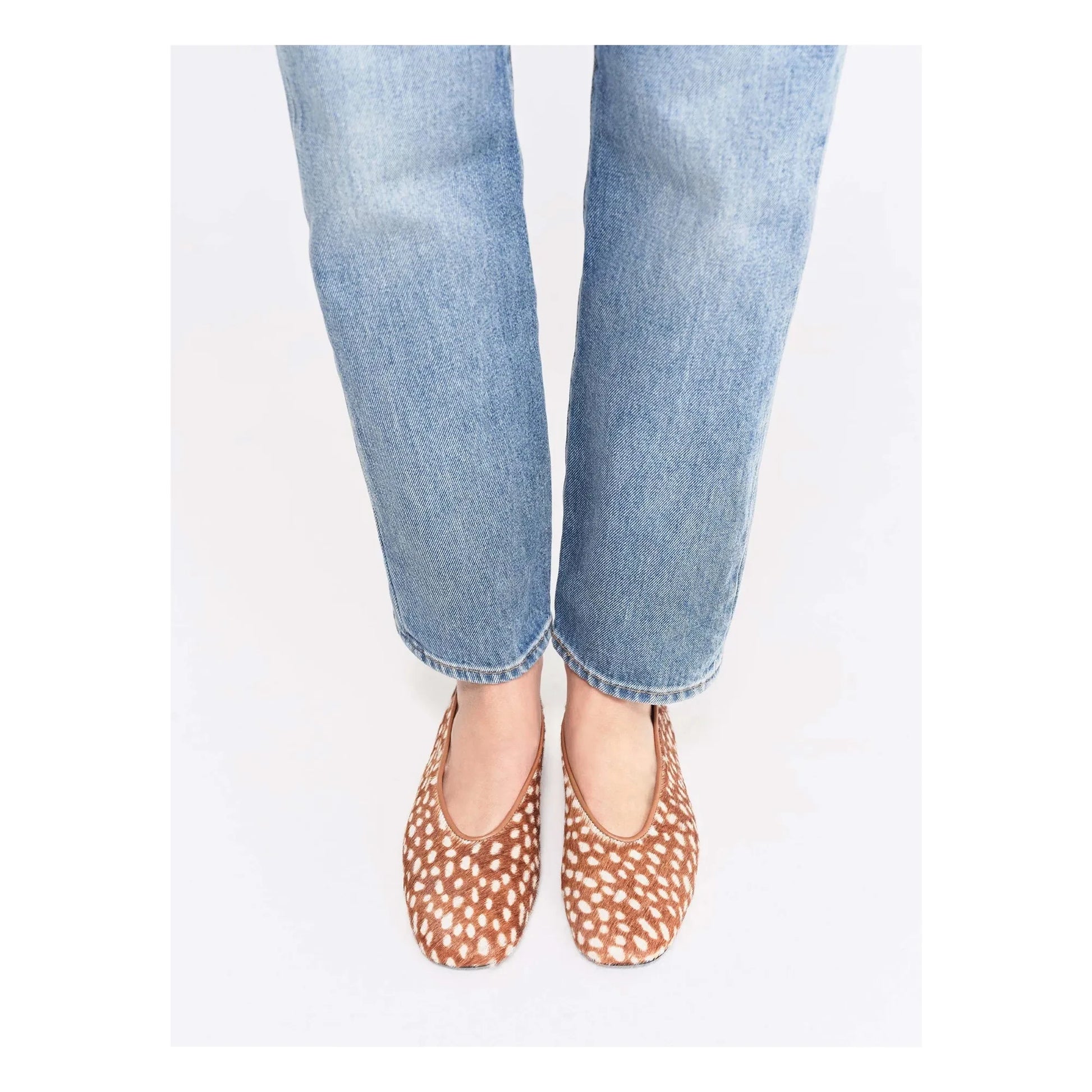 Socque Paris - Telma Bambi ballerinas | Camel