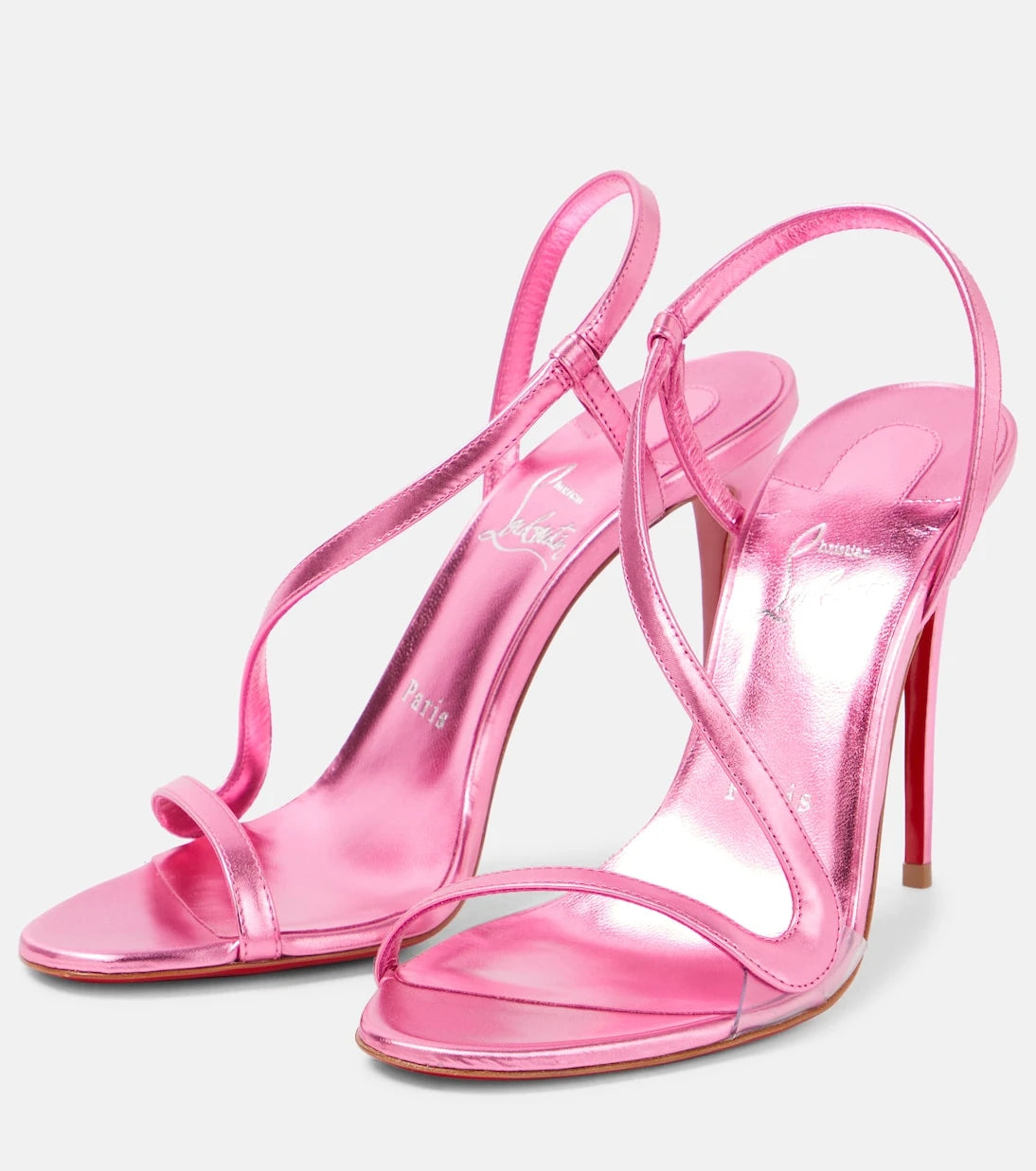 Christian Louboutin - صنادل Rosalie 100 الجلدية