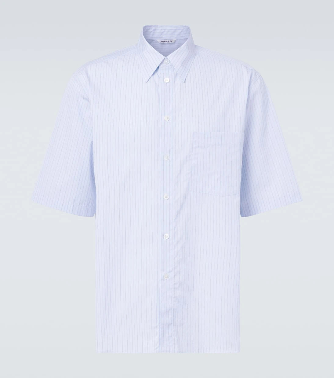 Auralee - Striped cotton shirt