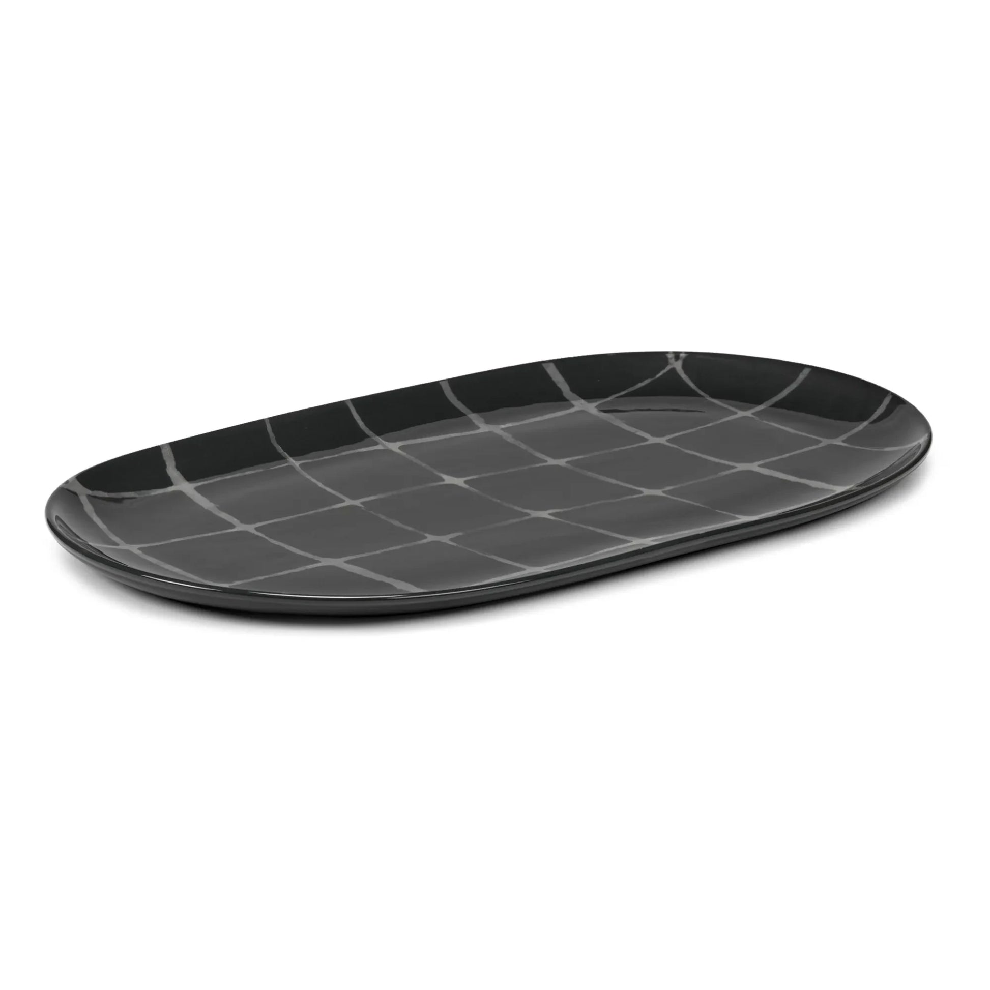 Serax - Zuma presentation dish, Kelly Wresler  | Blue