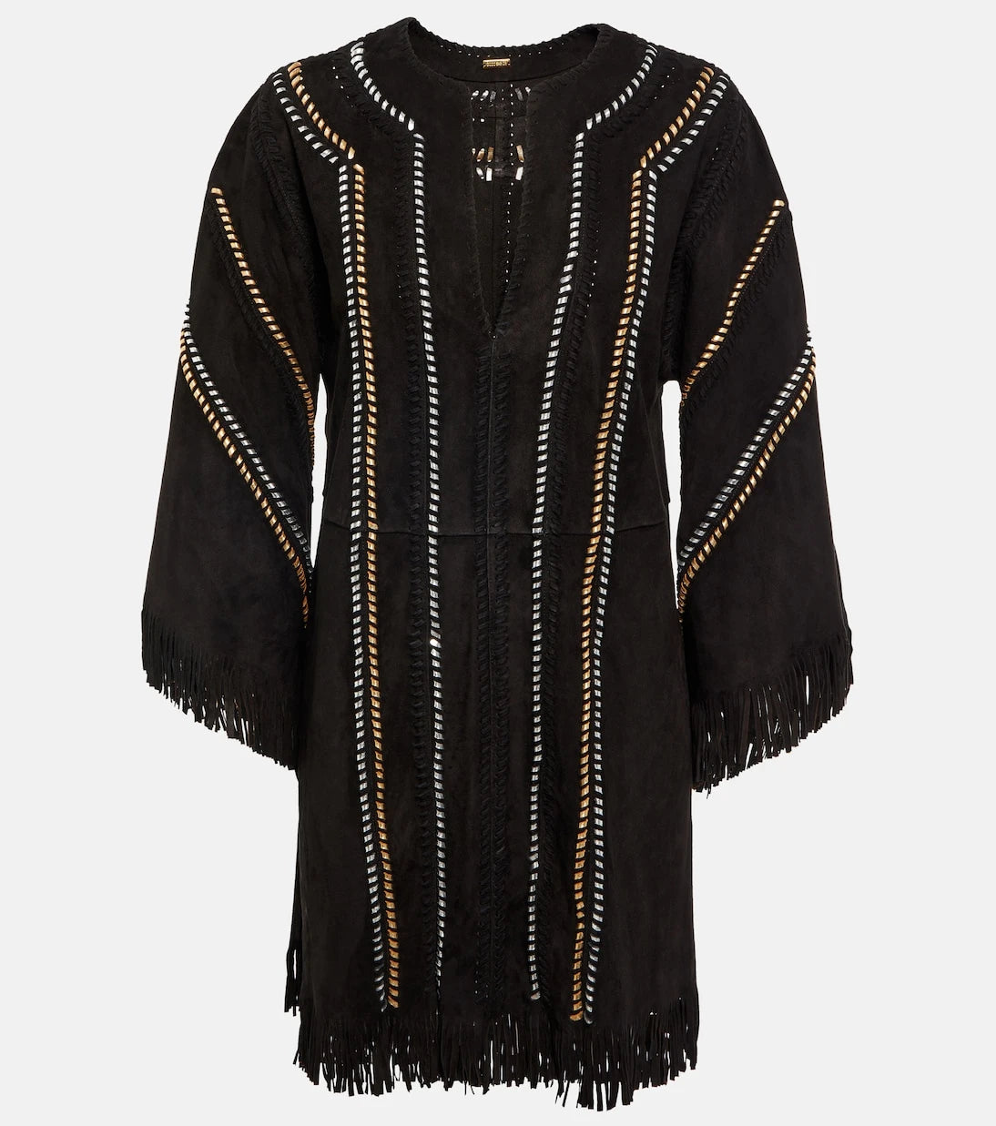Dodo Bar Or - Fringe-trimmed suede tunic