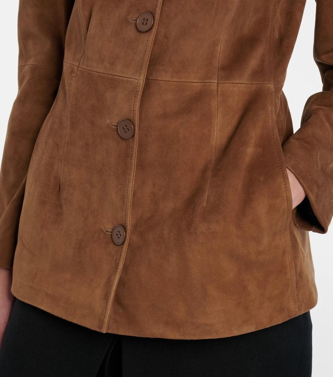 Nour Hammour - Maud suede jacket