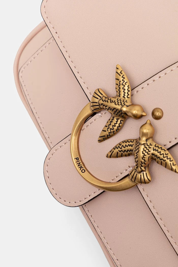Pinko kadın deri crossbody çanta