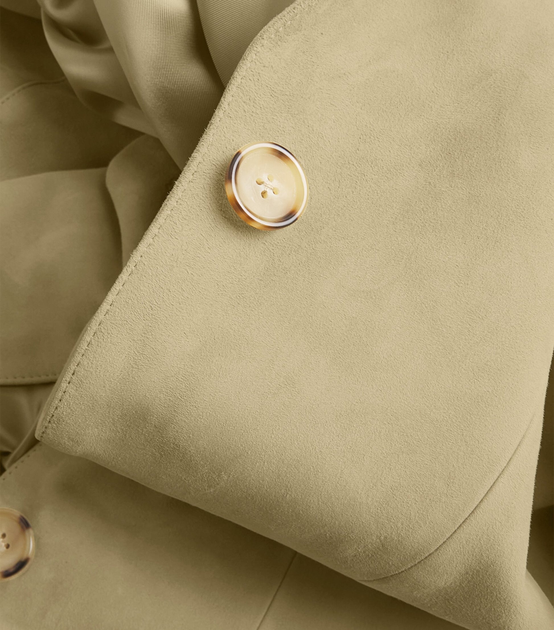 Suede Cinched Coat DESERT 272