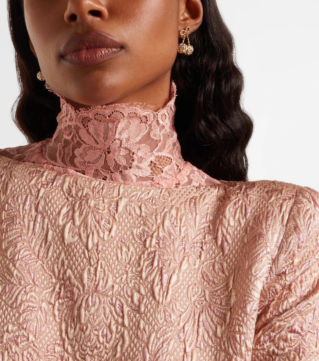 Valentino - Cherryfic Swarovski®-embellished earrings