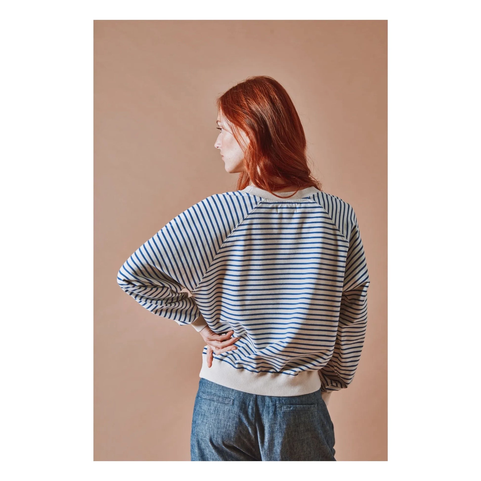 Emile et Ida - Linen and cotton pants | Navy blue