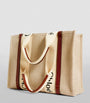 Brown Medium Woody Tote Bag