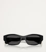 Black Acetate Square MUA03S Sunglasses