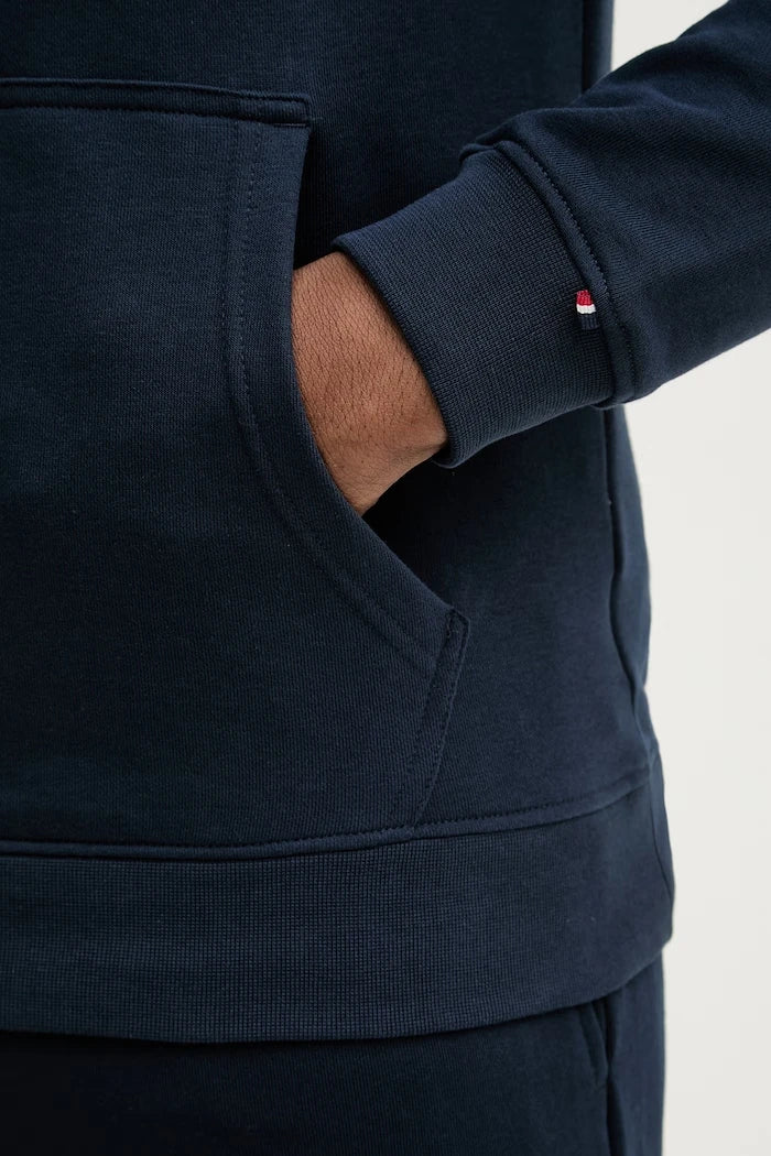 U.S. Polo Assn. pamuklu erkek kapüşonlu sweatshirt DHM LB