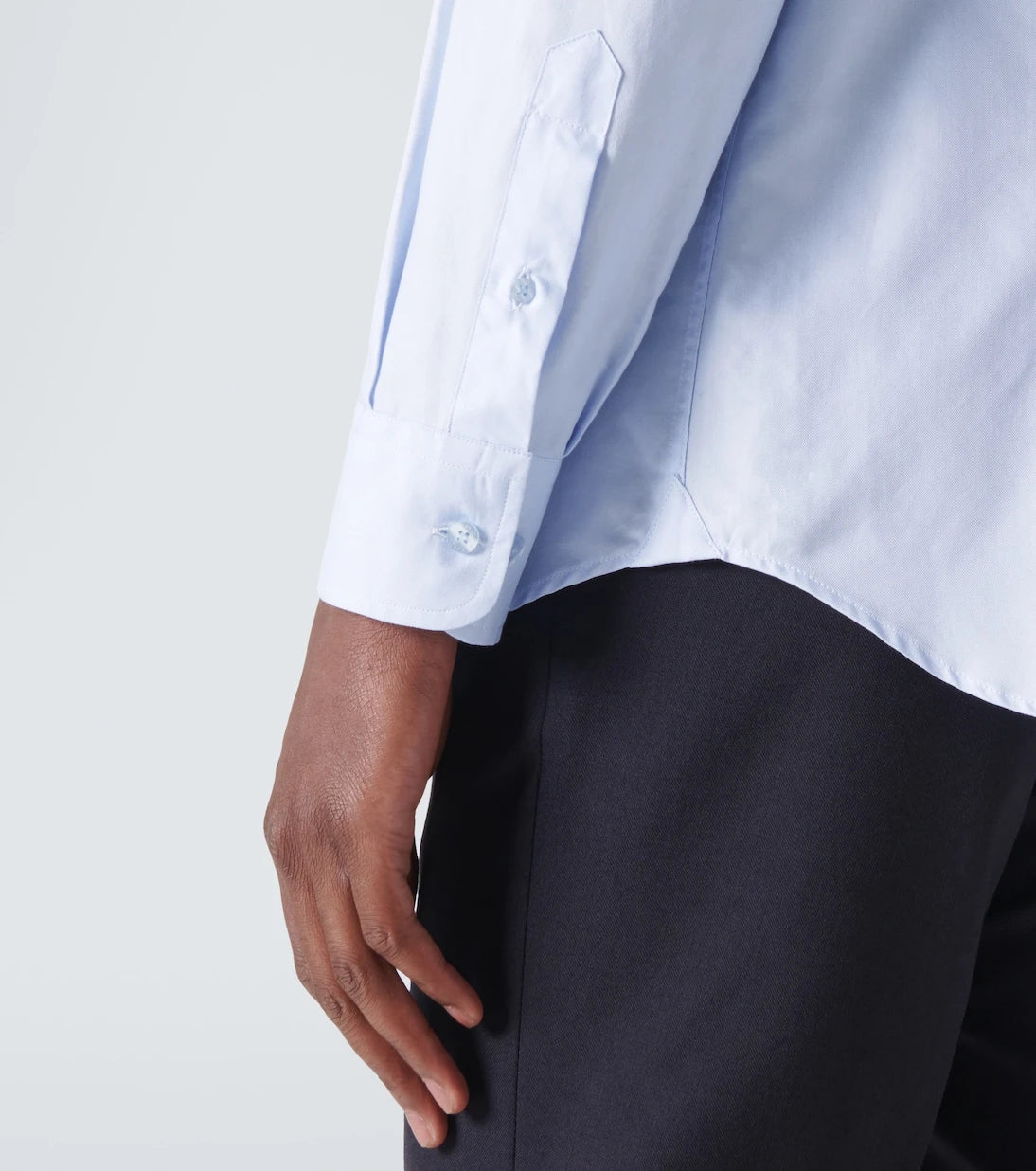 Etro - Logo cotton Oxford shirt