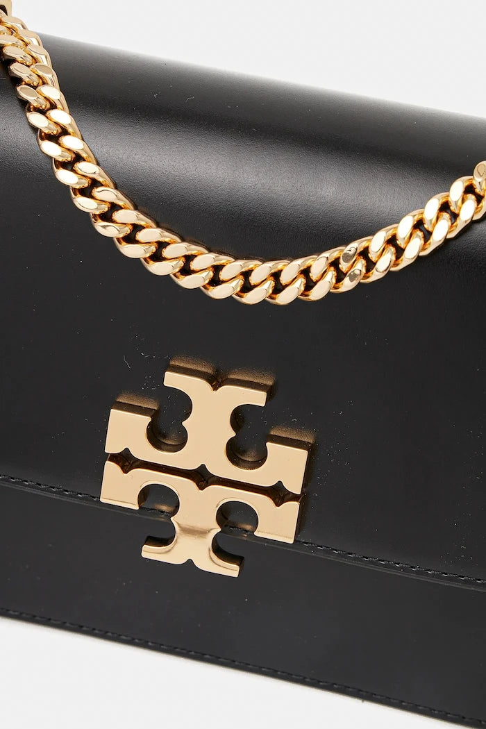 Кожена чанта Tory Burch Eleanor