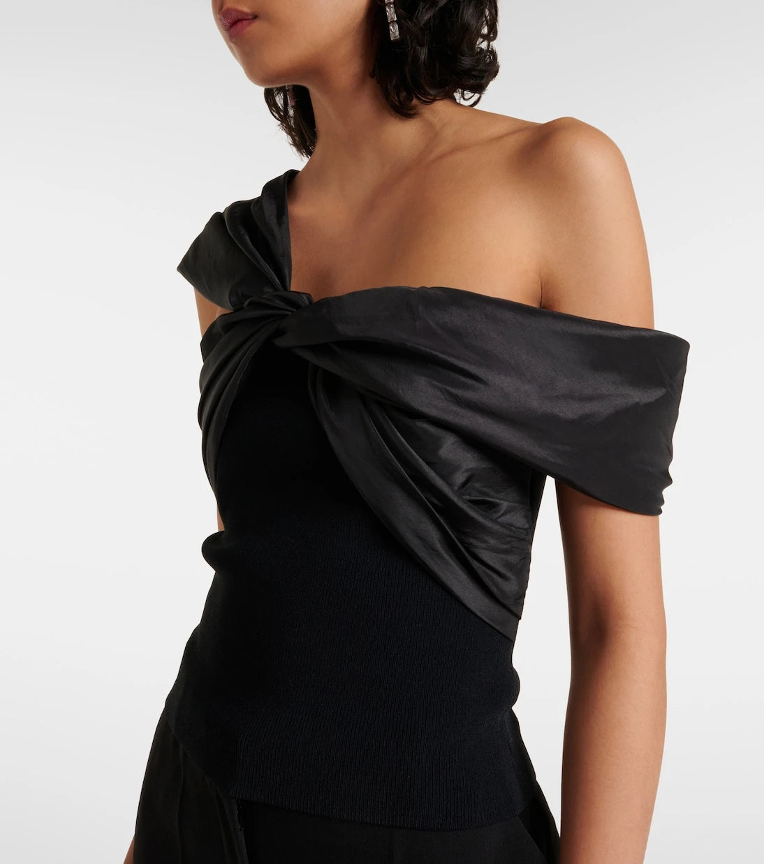 Simkhai - Celiana taffeta top