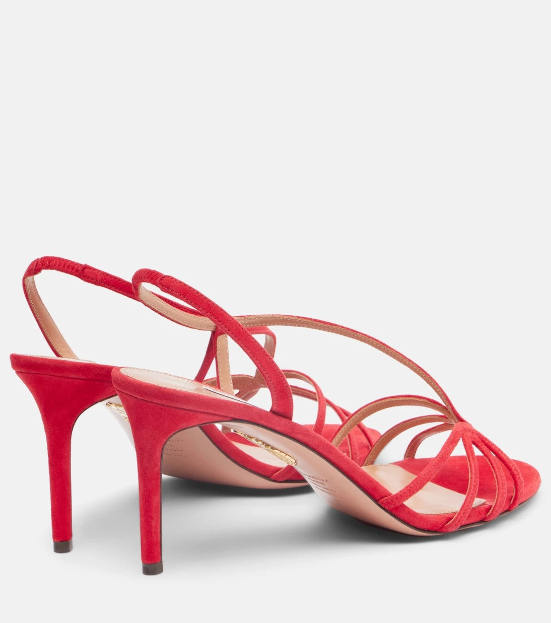 Aquazzura - Talk To Me 75 suede sandals