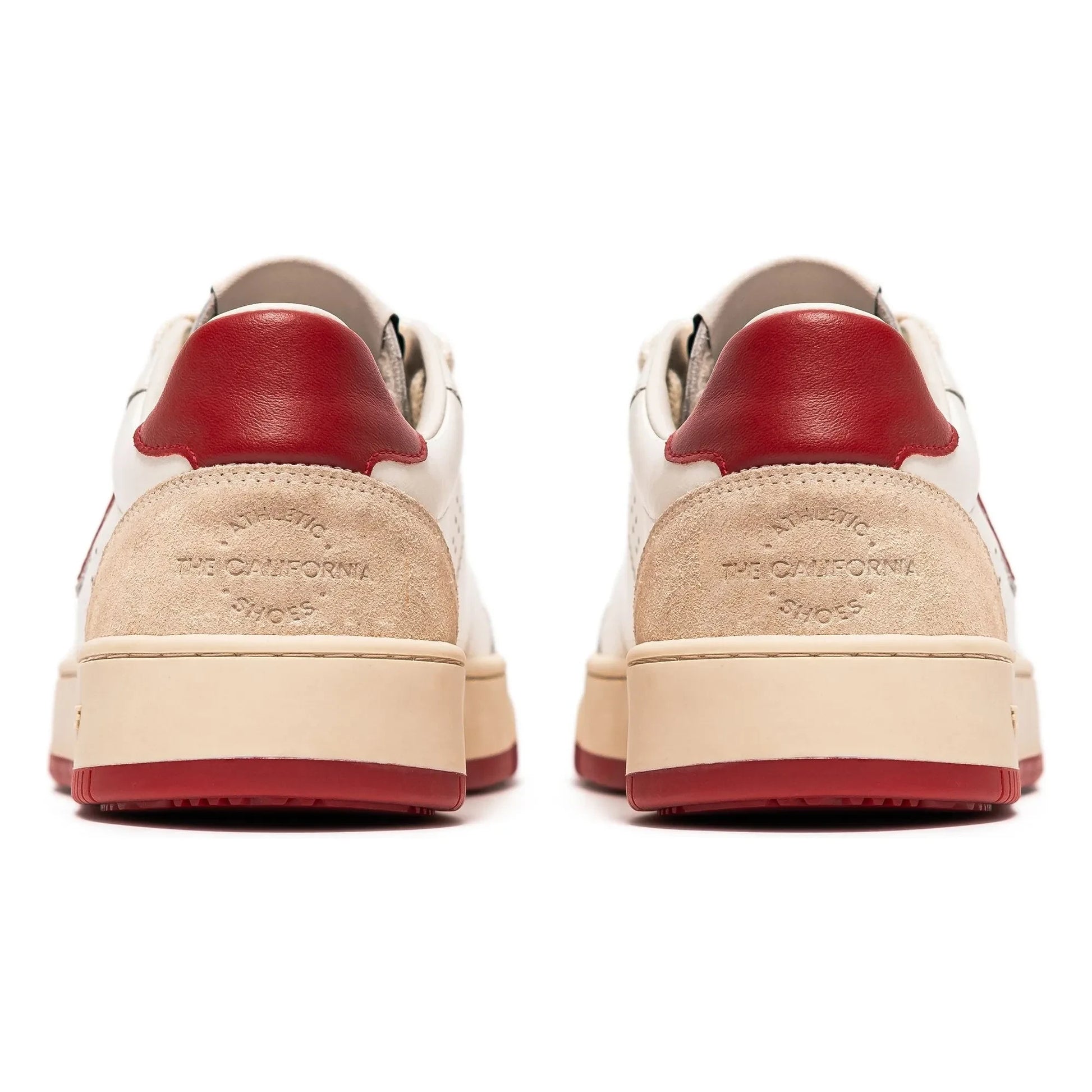 Bob Wolf - Legacy Leather and Suede Sneakers | Red