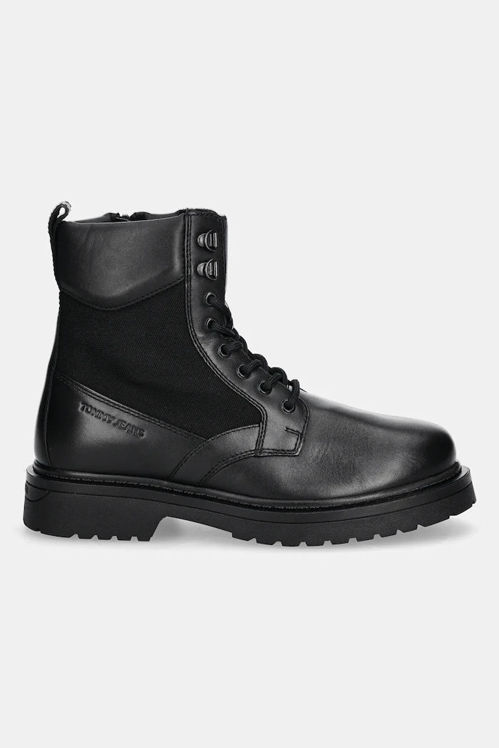 Високи обувки Tommy Jeans TJM LACE UP HIGH