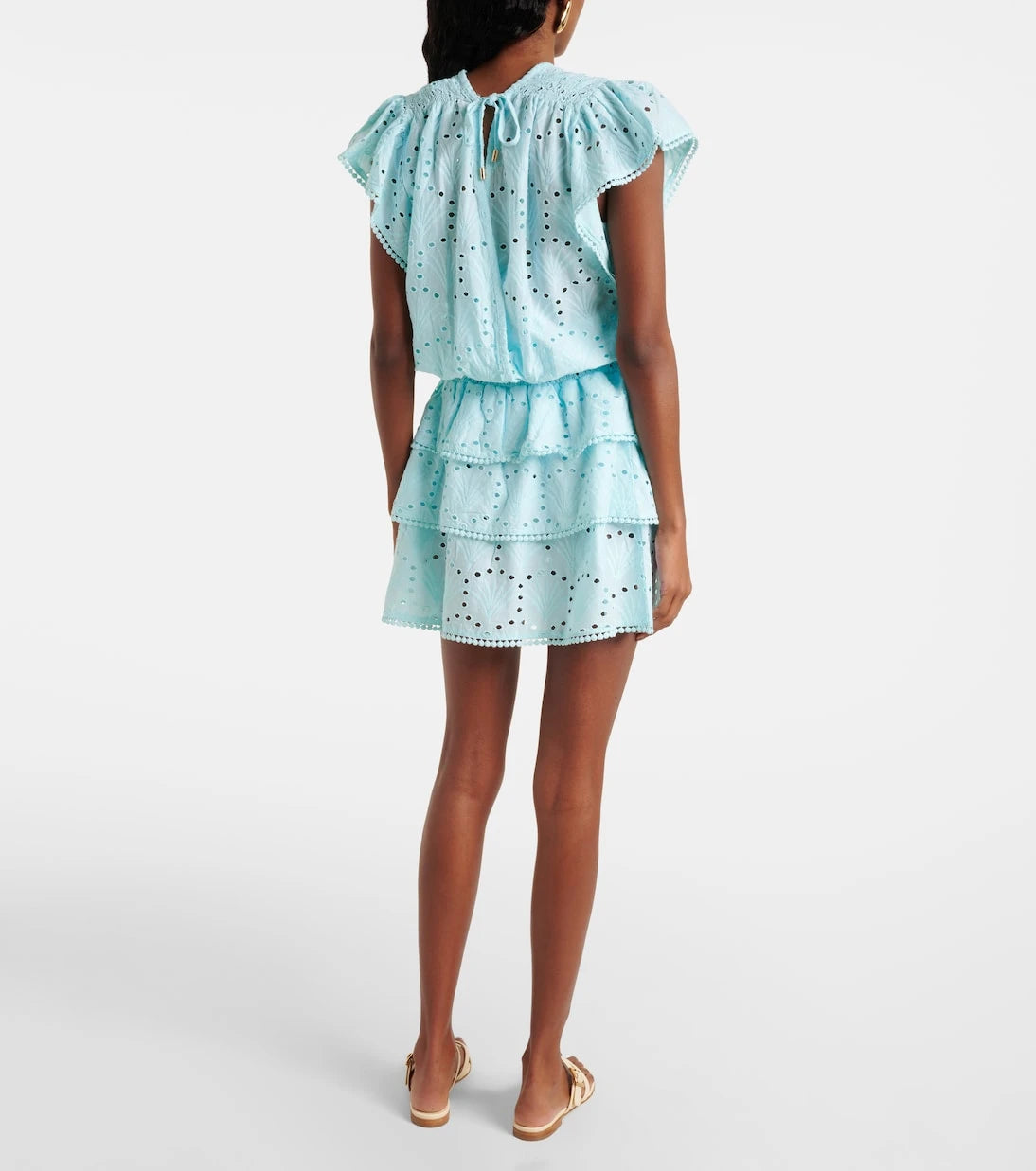 Melissa Odabash - Jess cotton crochet minidress