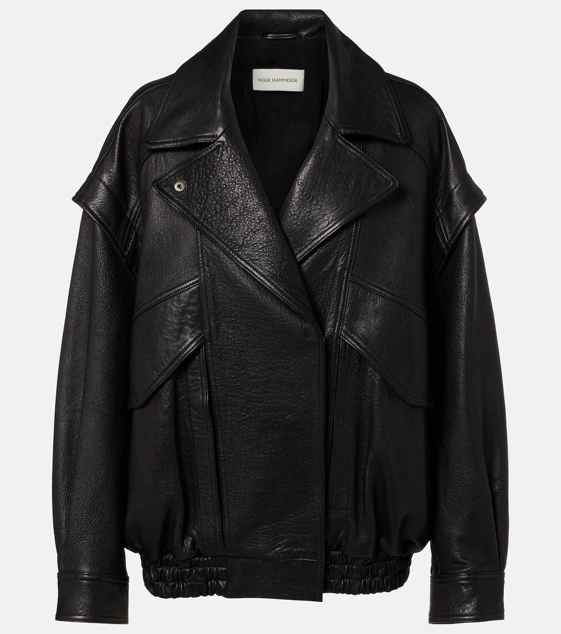 Nour Hammour - Micah leather jacket