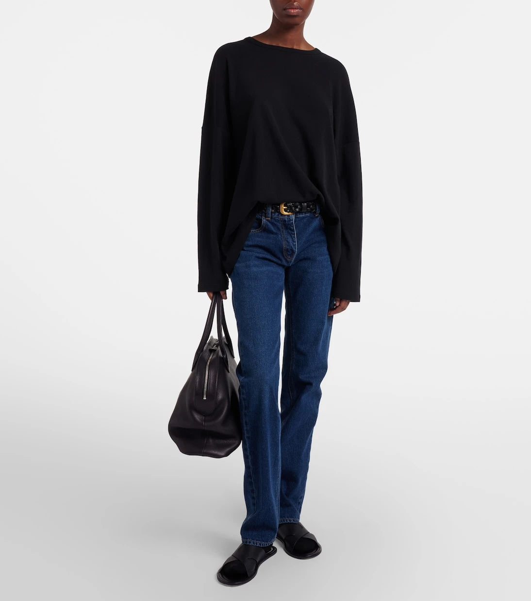 The Row - Agnes 15 leather tote bag