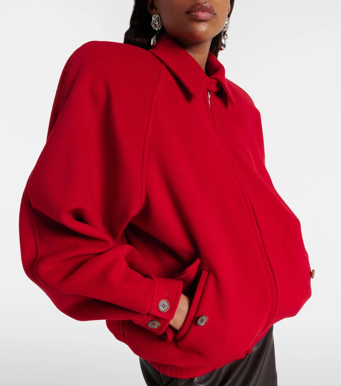 Magda Butrym - Wool bomber jacket