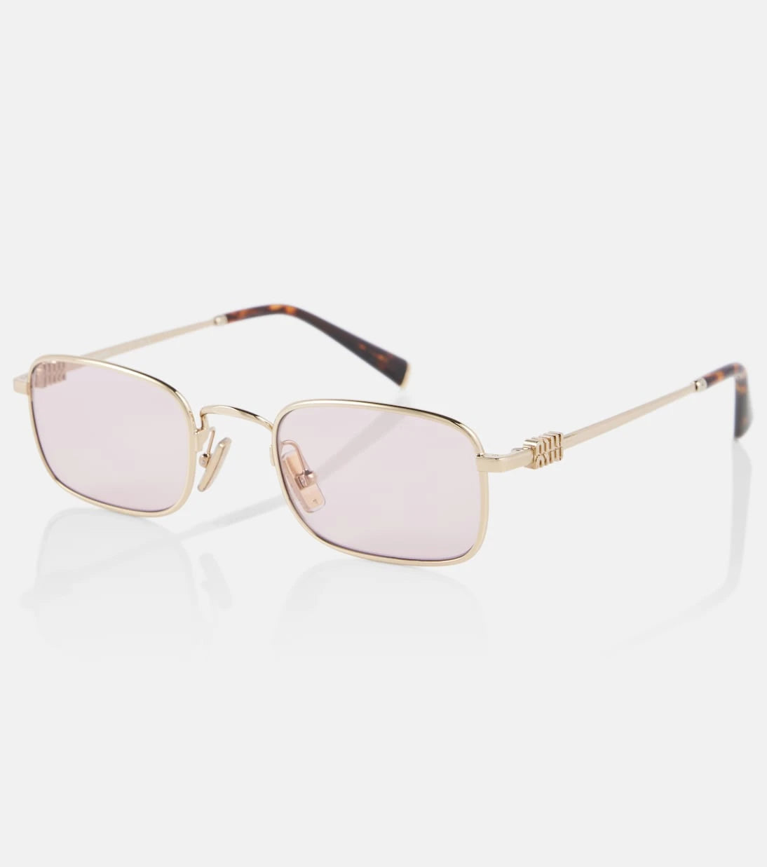 Miu Miu - نظارات شمسية مستطيلة Miu Regard