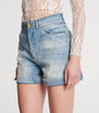 Diamond Denim Shorts