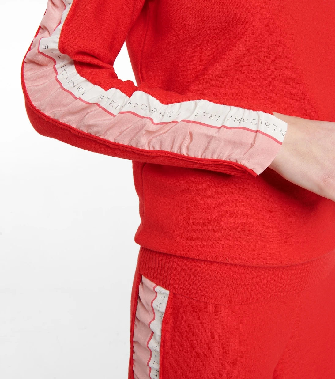 Stella McCartney - Silk-trimmed wool sweater