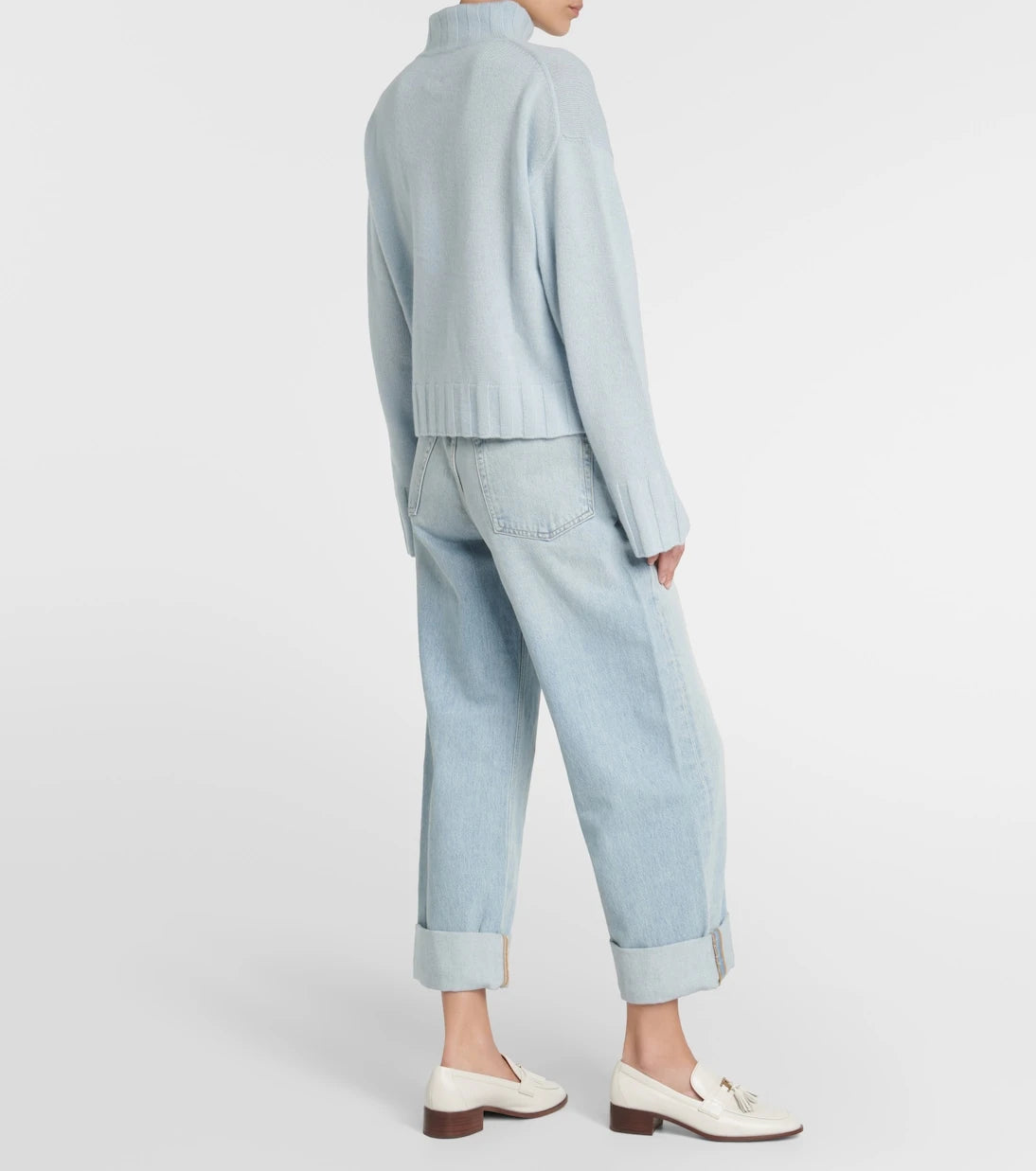 Jardin des Orangers - Wool and cashmere turtleneck sweater