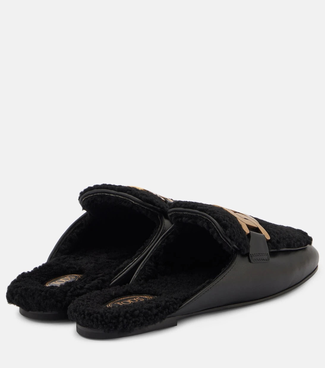 Tod's - حذاء ميول "كاتينا كيت" من جلد الشيرلينغ والجلد