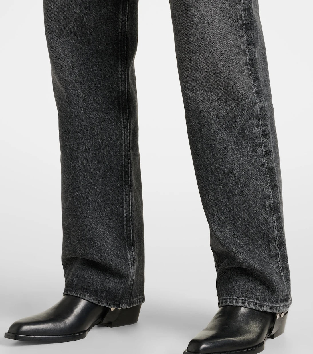 Agolde - Kelly high-rise straight jeans