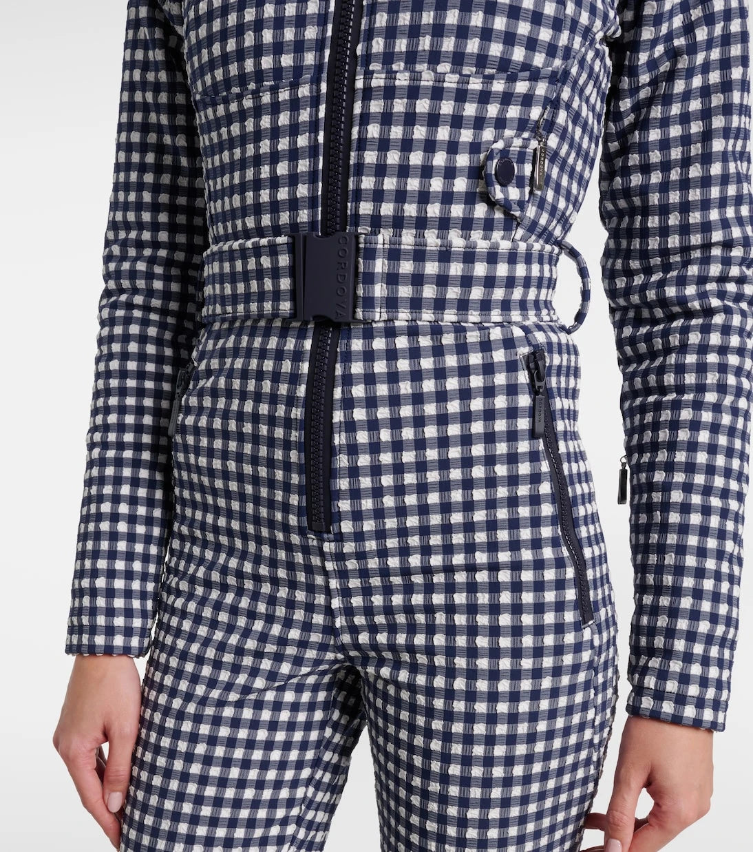 Cordova - Chatel checked ski suit