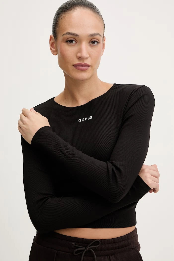 Блуза с дълги ръкави Guess NAT