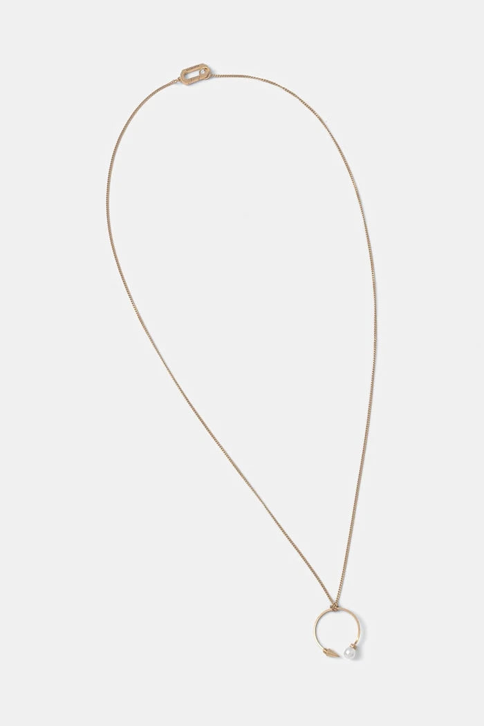 AllSaints erkek metal kolye