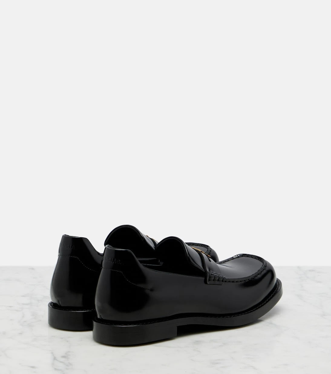Balenciaga - Comfy leather penny loafers