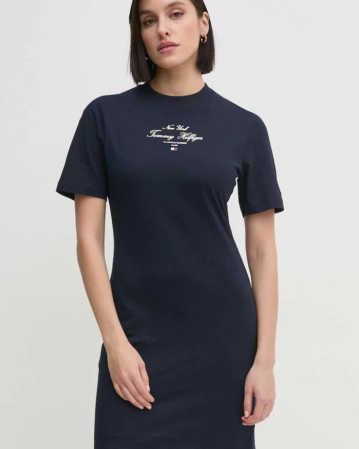 Tommy Hilfiger Pamuklu Elbise