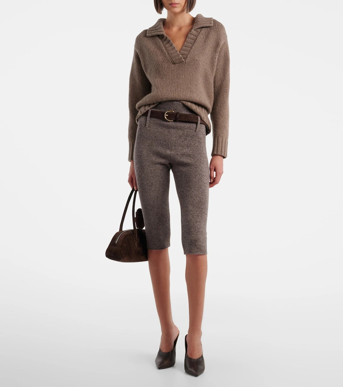 Magda Butrym - Cashmere polo sweater