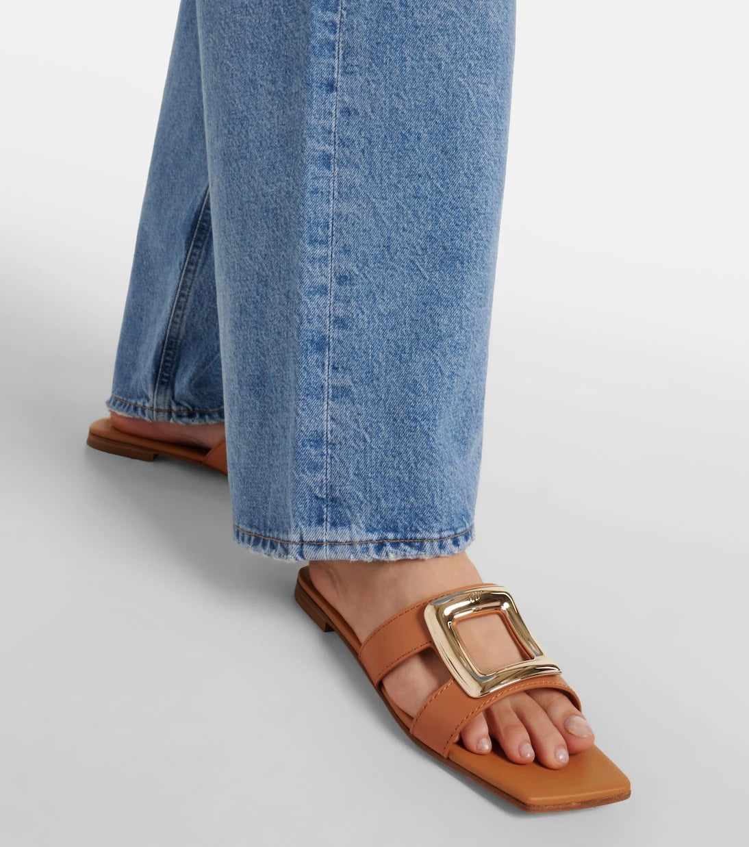 Roger Vivier - Viv' By The Sea leather sandals