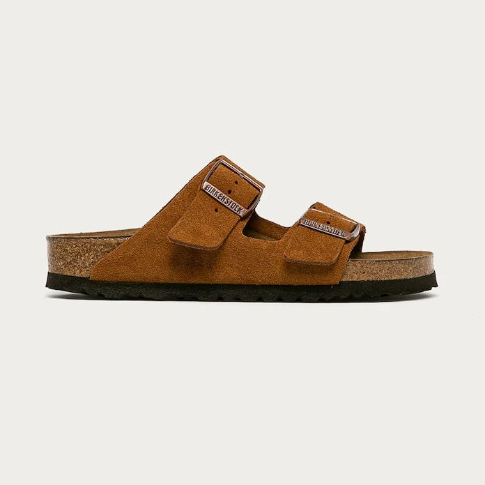 Велурени чехли Birkenstock Arizona SFB