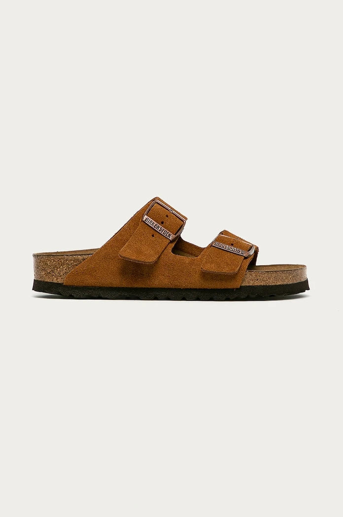 Велурени чехли Birkenstock Arizona SFB