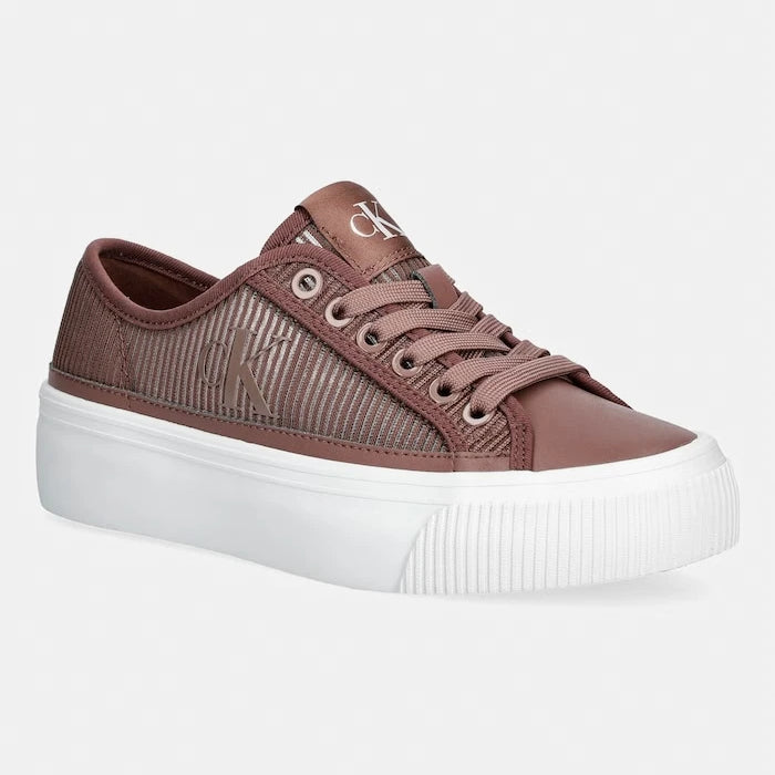 Calvin Klein VULC FLATF LACEUP STRIPED NYL маратонки дамски