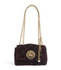 Chloé Small Velvet Heritage Shoulder Bag
