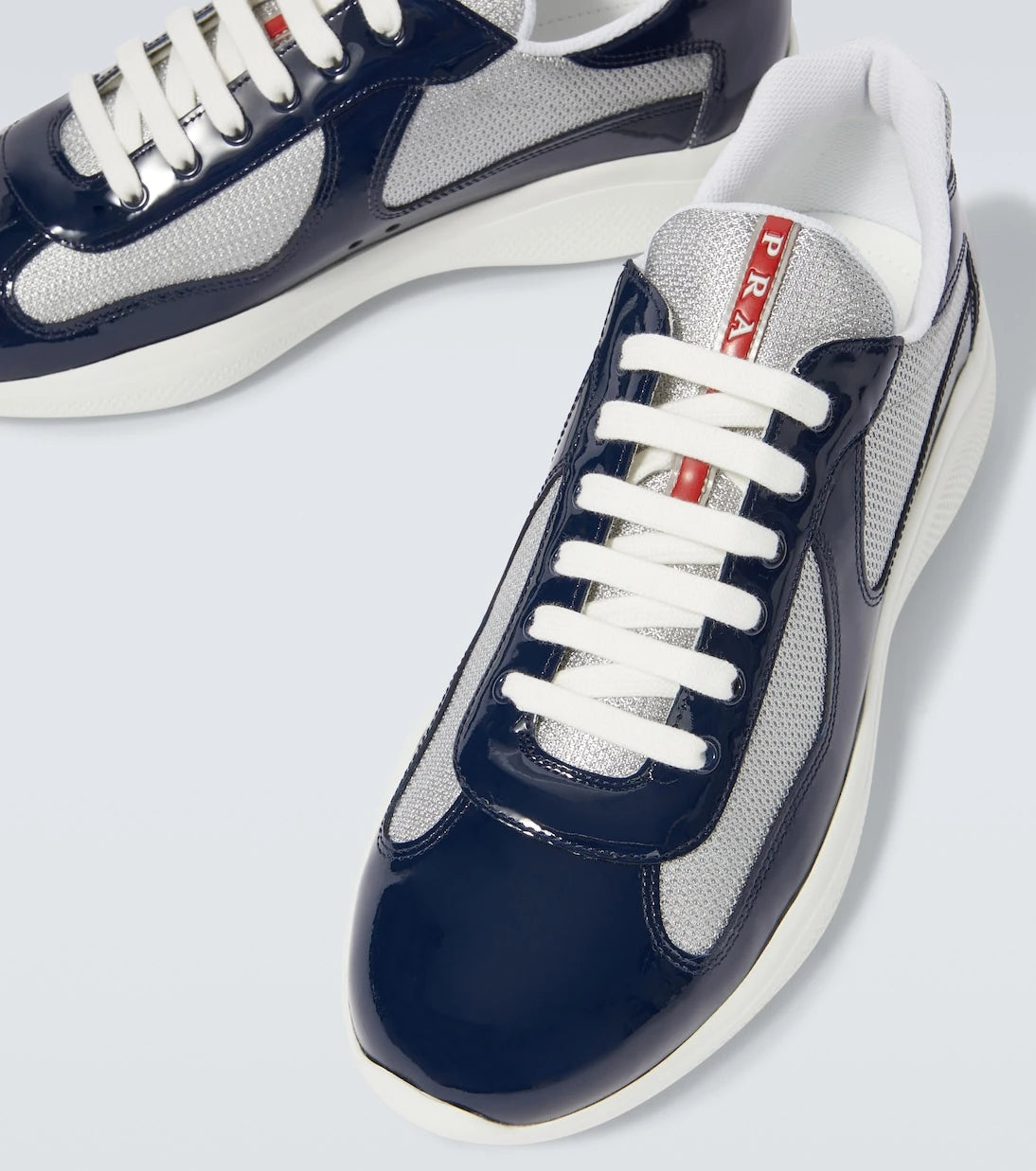 Prada - Patent leather sneakers