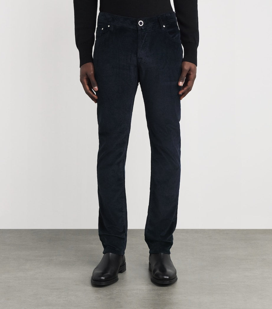 JACOB COHËN Corduroy Slim Trousers