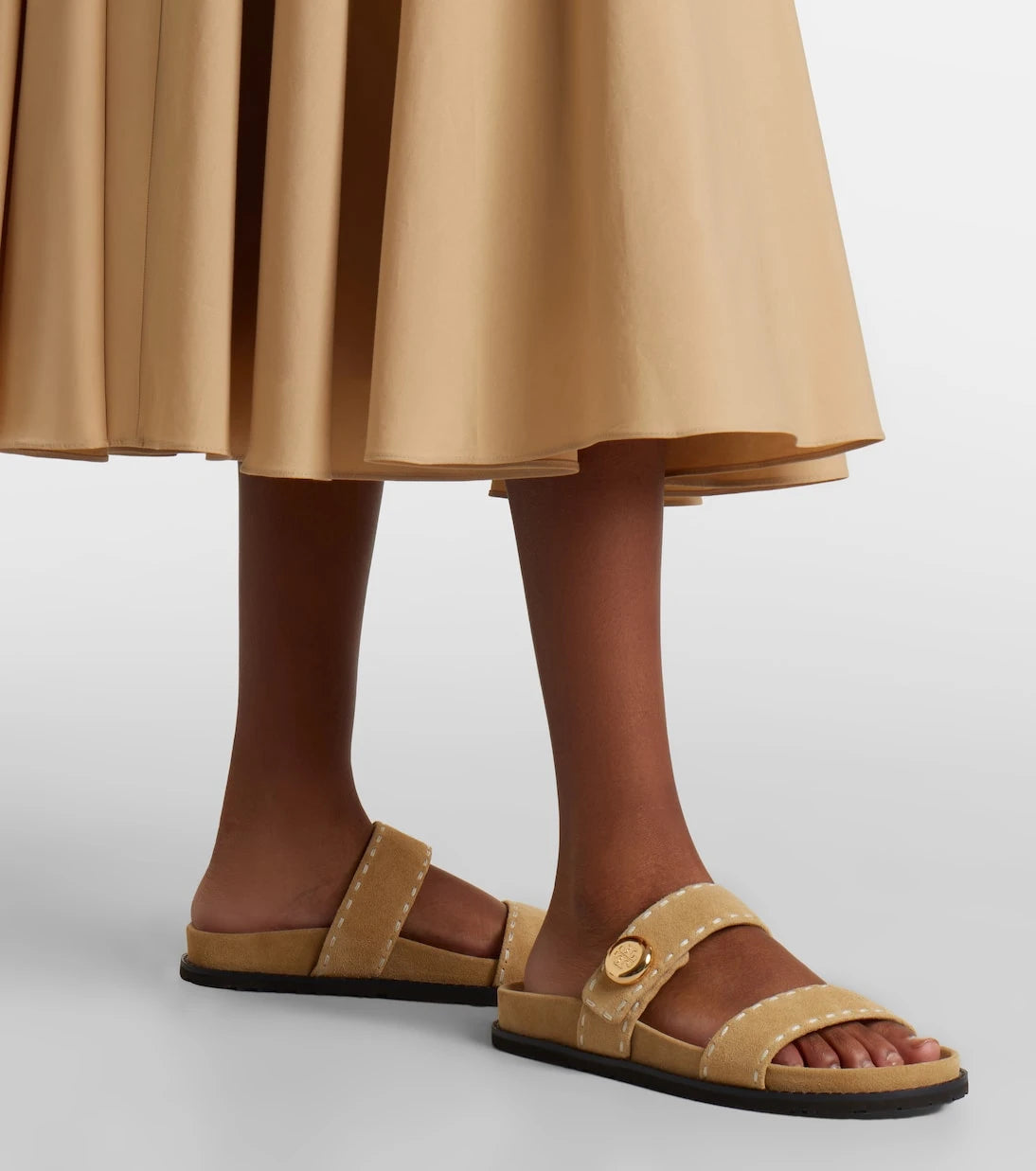 Tory Burch - Romy Sport suede slides
