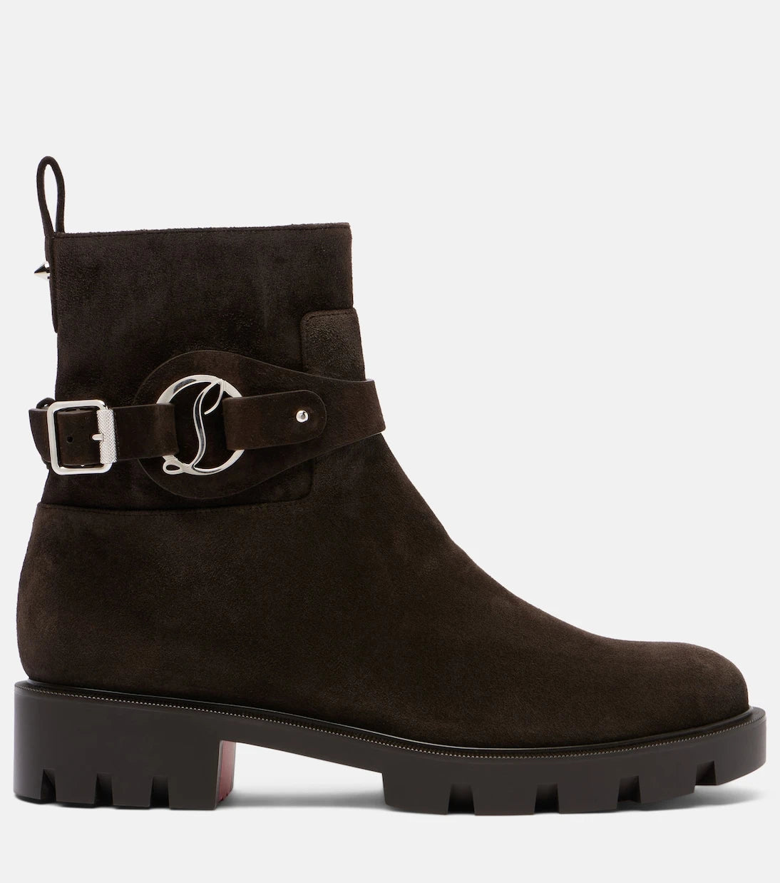 Christian Louboutin - Dianouchette suede ankle boots